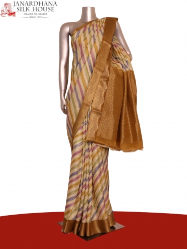 Pure Mysore Crepe Silk Saree